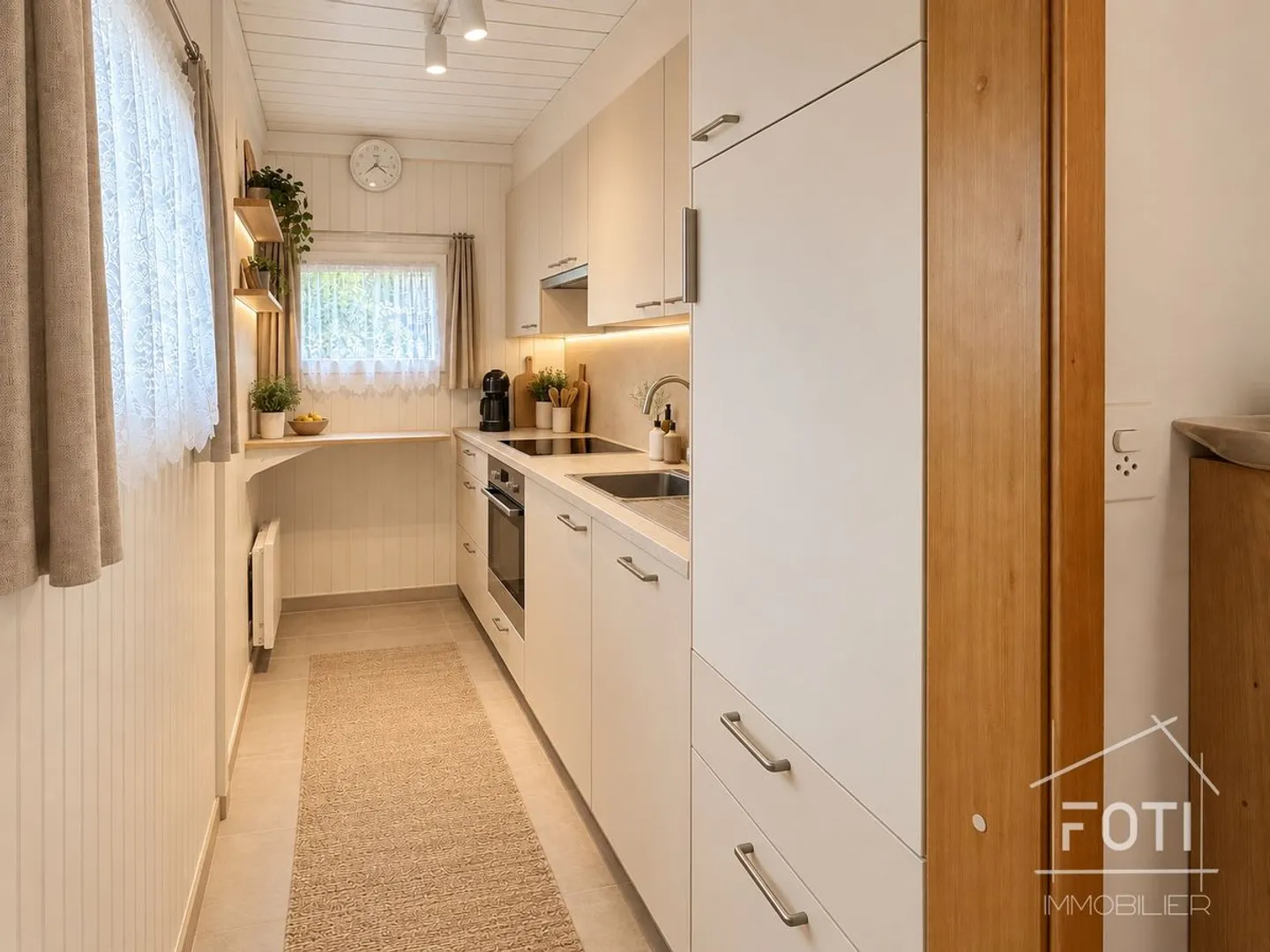 2,5-Zimmer-Chalet mit Aussicht in Saint-Maurice zu renovieren - Foto 9 von 13