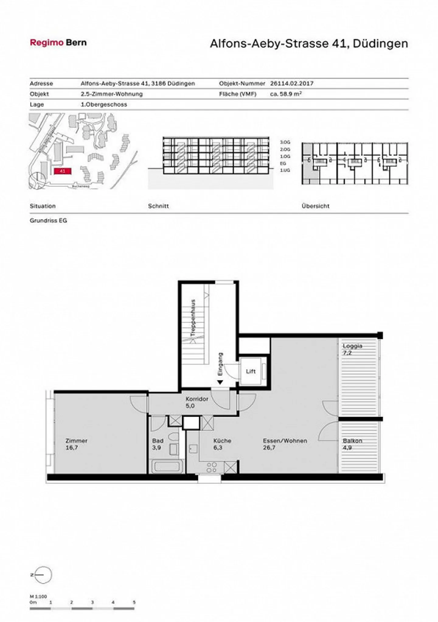 Preiswertes Apartment im Grünen - Foto 7 von 8