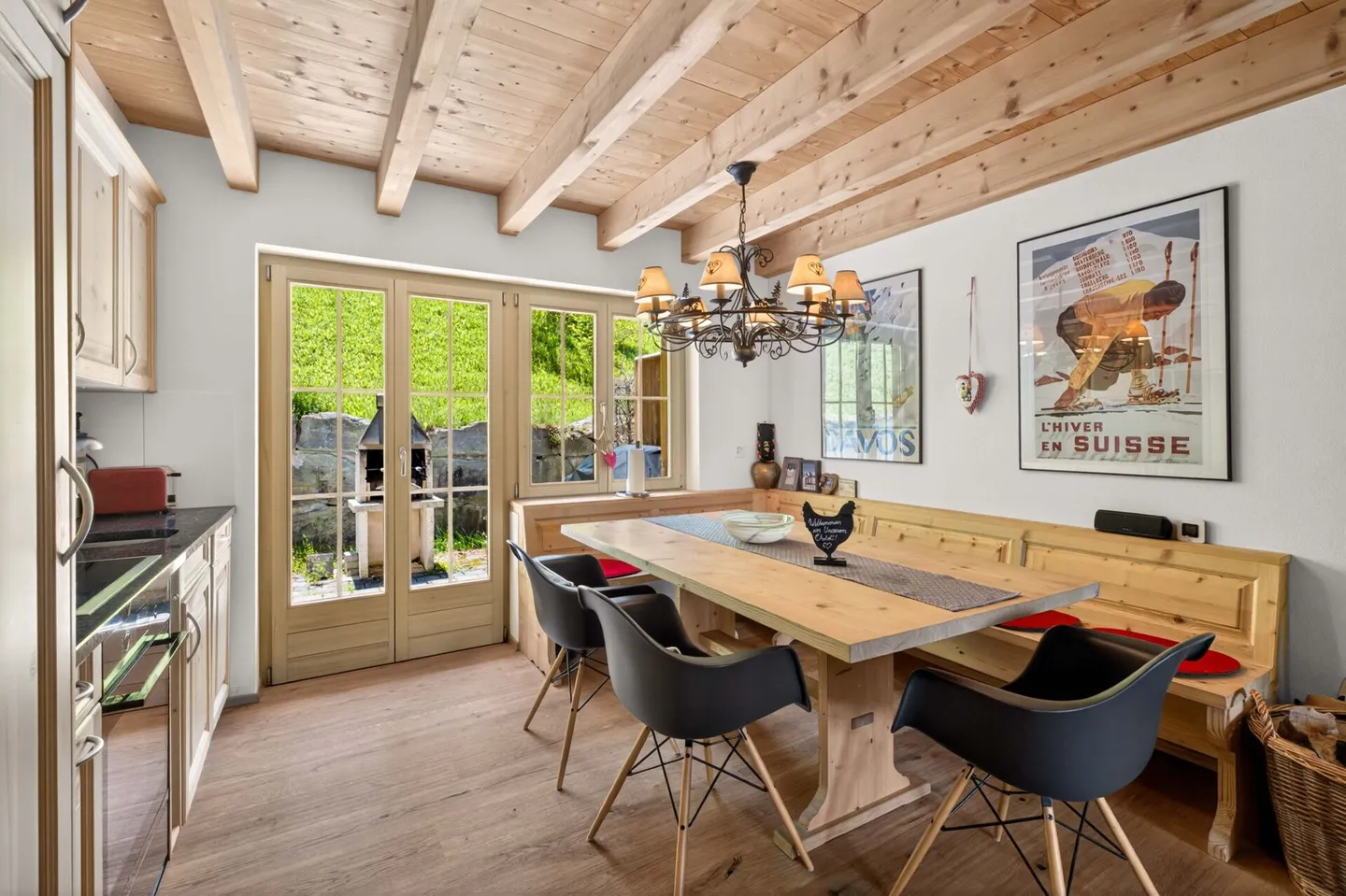 Appartement de vacances de 4.5 pièces au cœur du domaine skiable et de randonnée de Grüsch-Danusa - Photo 6 sur 37