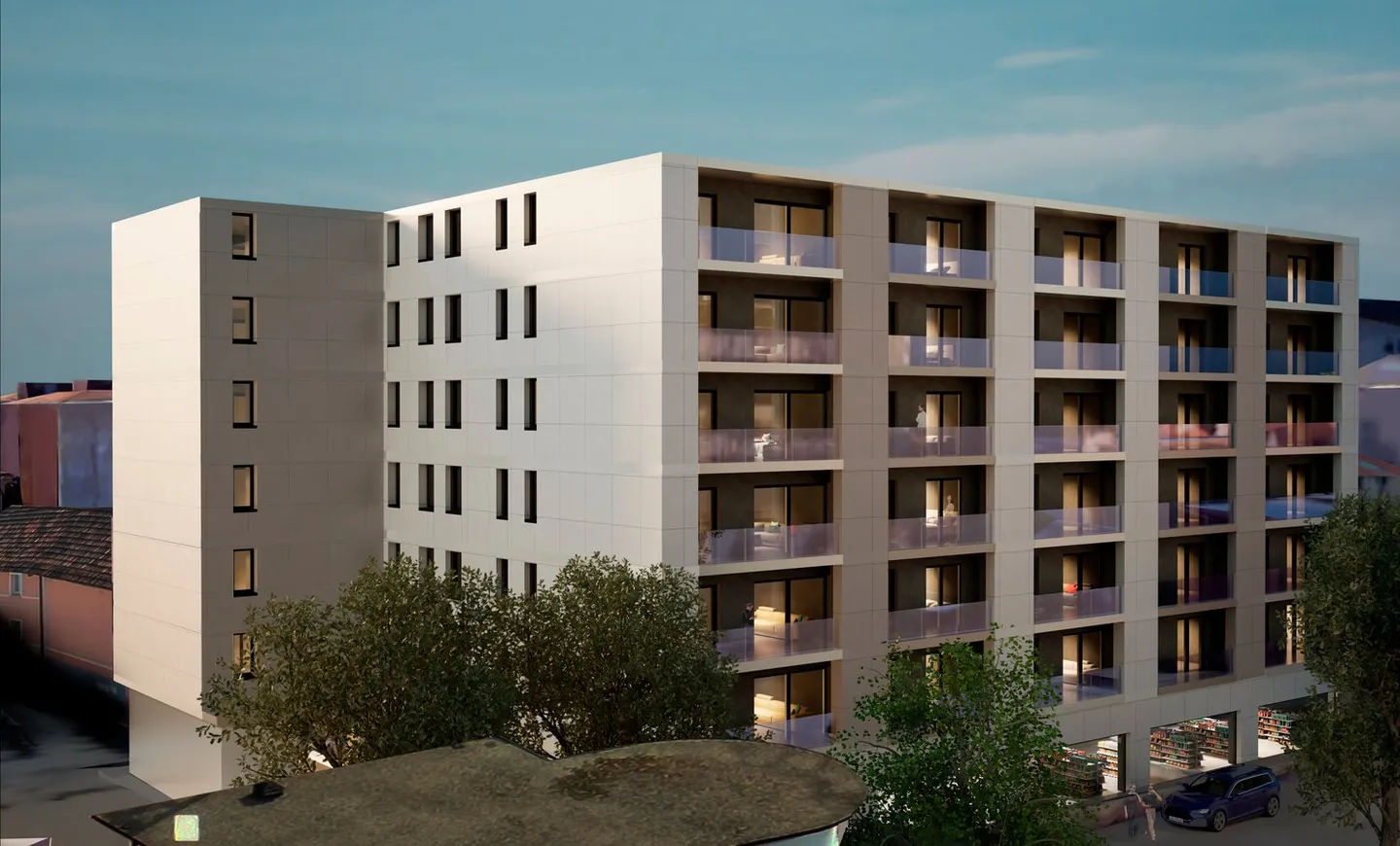 New offices available in the center of Chiasso, completion April 2025 - Photo 2 of 2