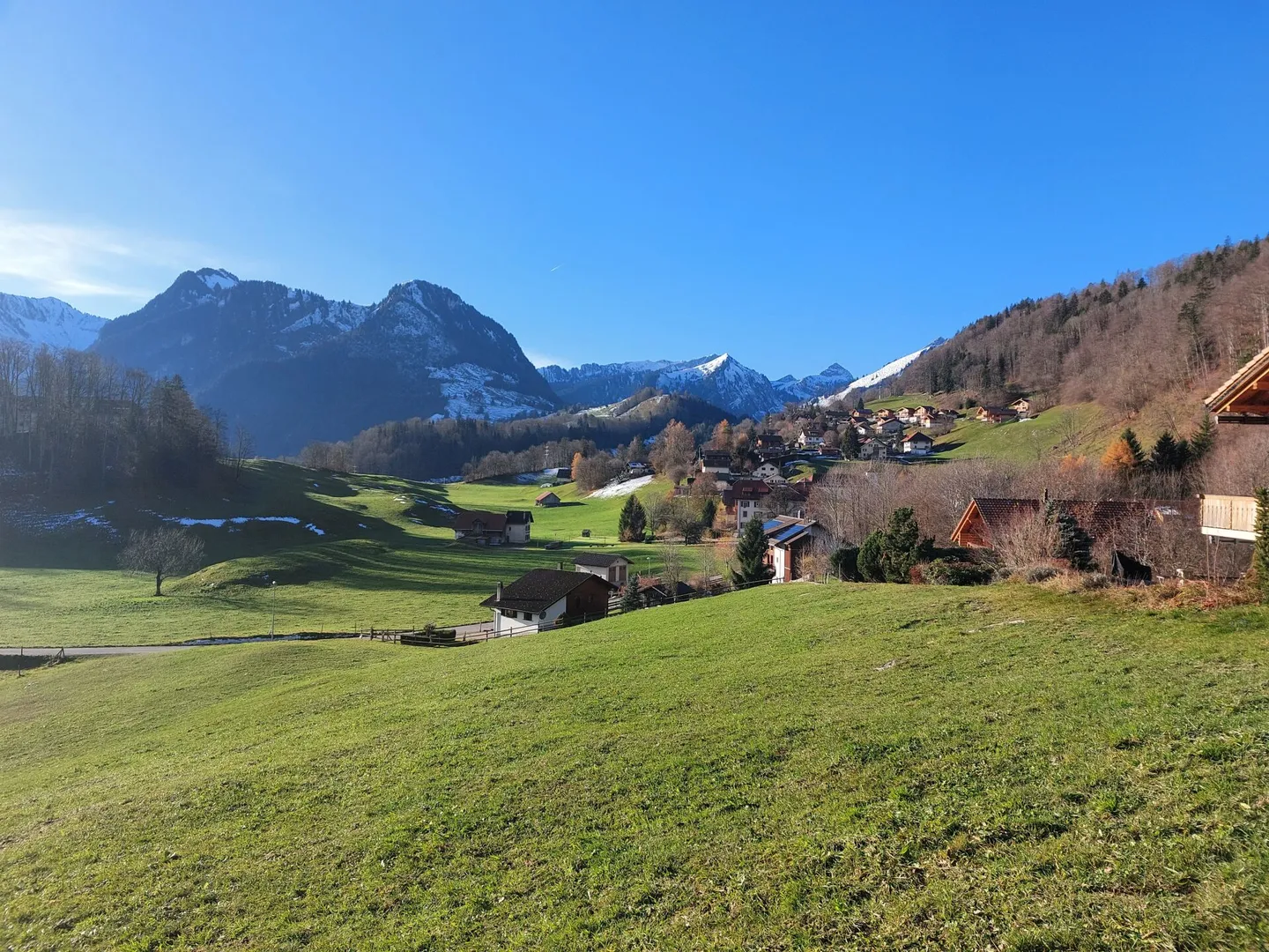 A0 - Nuovo appartamento di 2,5 stanze al piano terra a Sciernes d'Albeuve - Foto 5 di 10