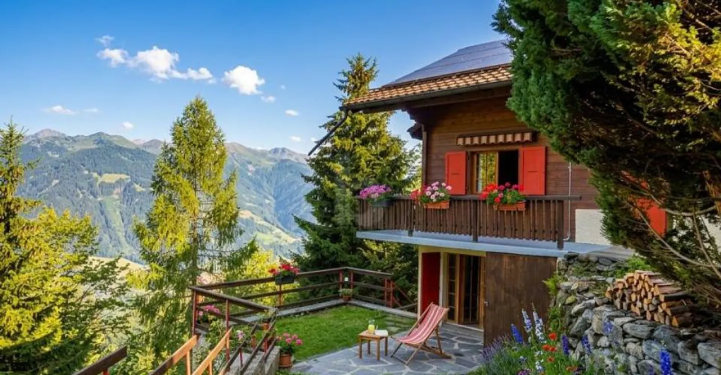 RUHEPOL IN HERZEN DER ALPEN, BLICK AUF DEN GENFERSEE - Foto 2 von 6