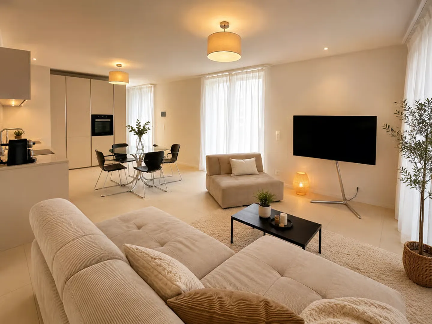 Marly - Superbo appartamento nuovo di 3,5 locali con grande balcone e parcheggio sotterraneo - Foto 1 di 6