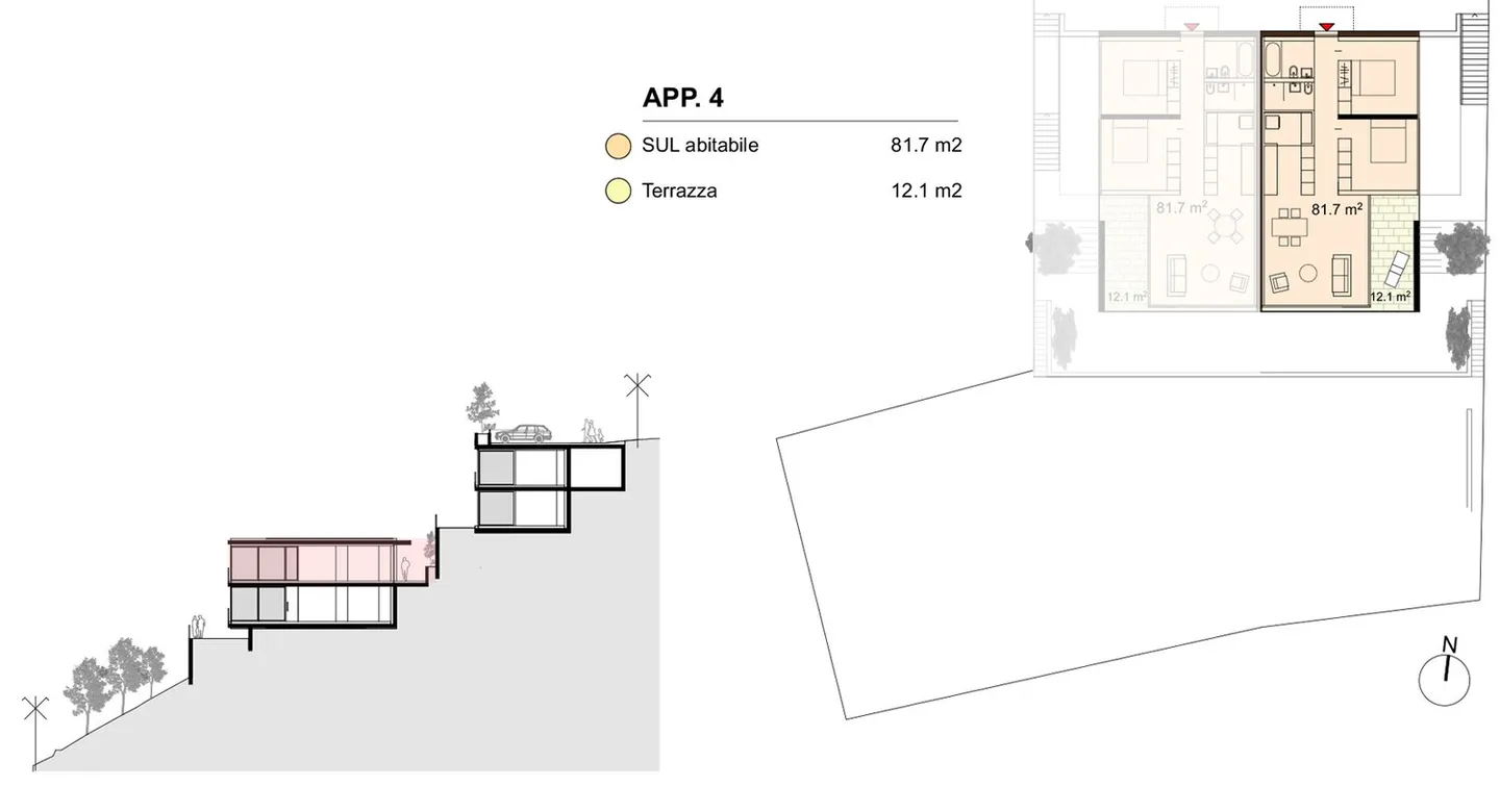 3.5 Room Apartment with Garden, New Construction - Photo 9 of 9