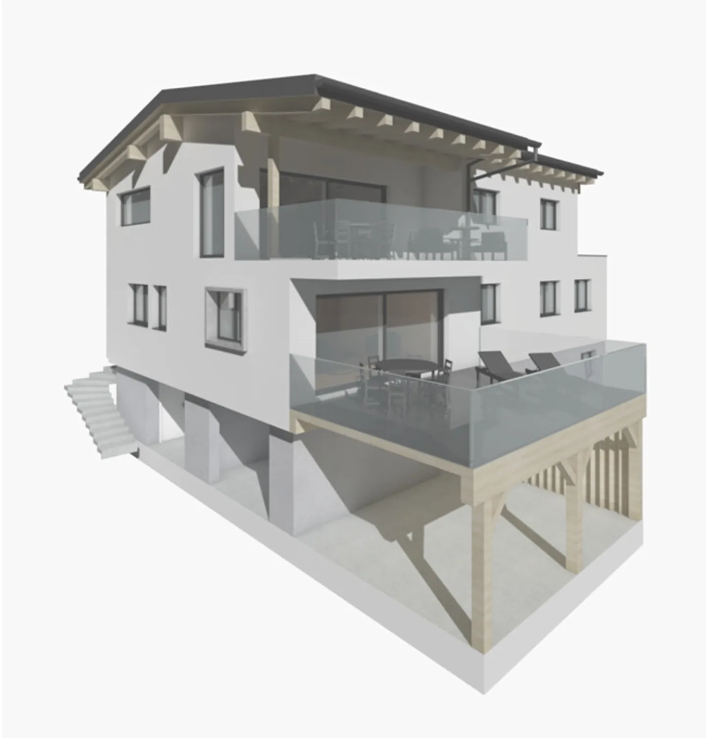 2,5 Zimmerwohnung im Erdgeschoss einer PPE mit Aussicht und privatem Garten - Foto 3 von 4