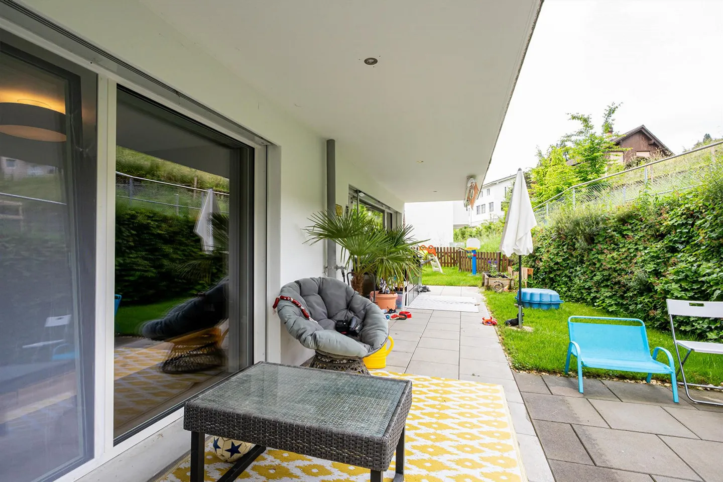 Moderne 3.5-Zimmerwohnung mit Balkon und Garten in Toffen zu verkaufen - Foto 11 von 16