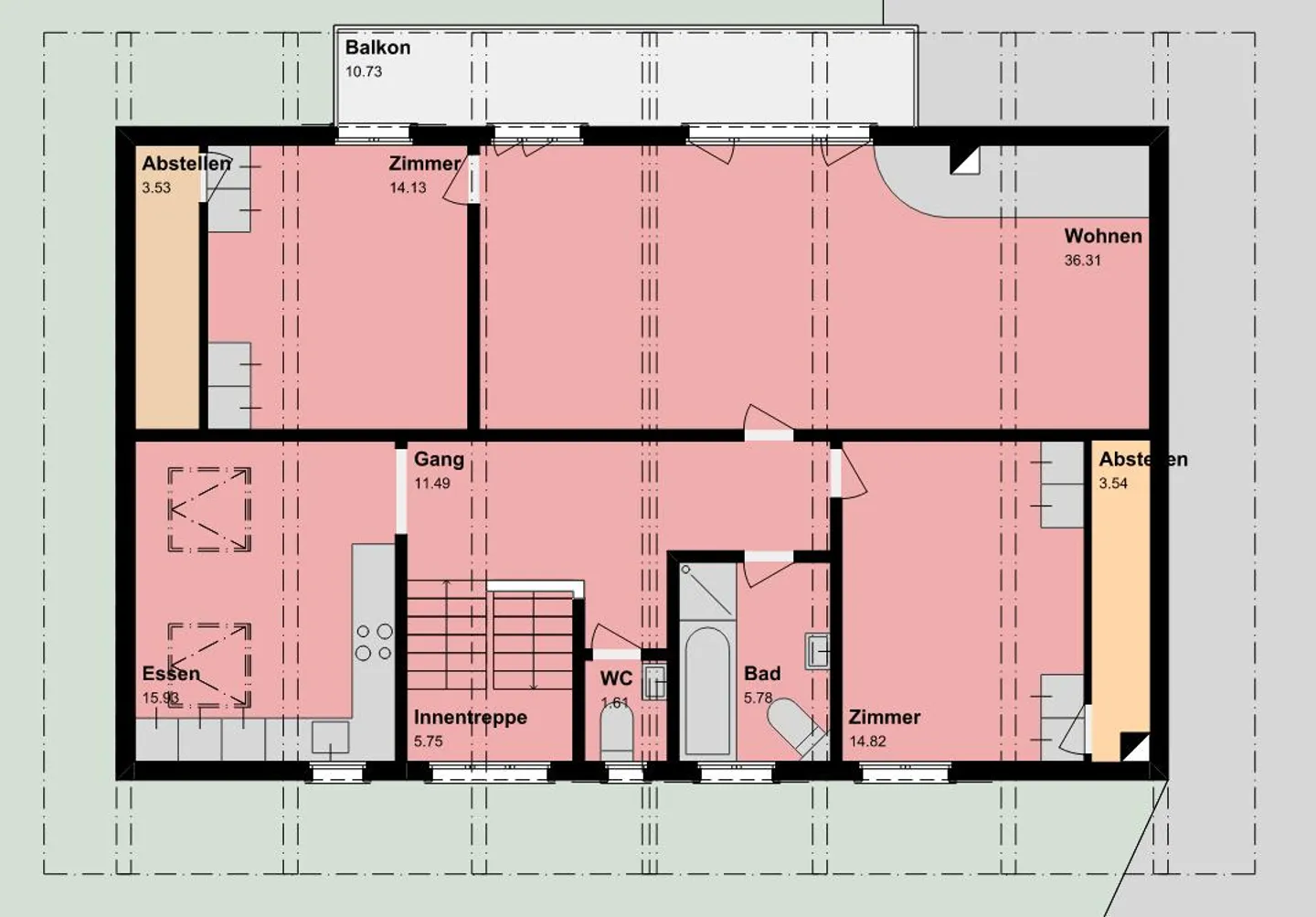 Beautiful attic apartment in a central location with balcony - Photo 15 of 15