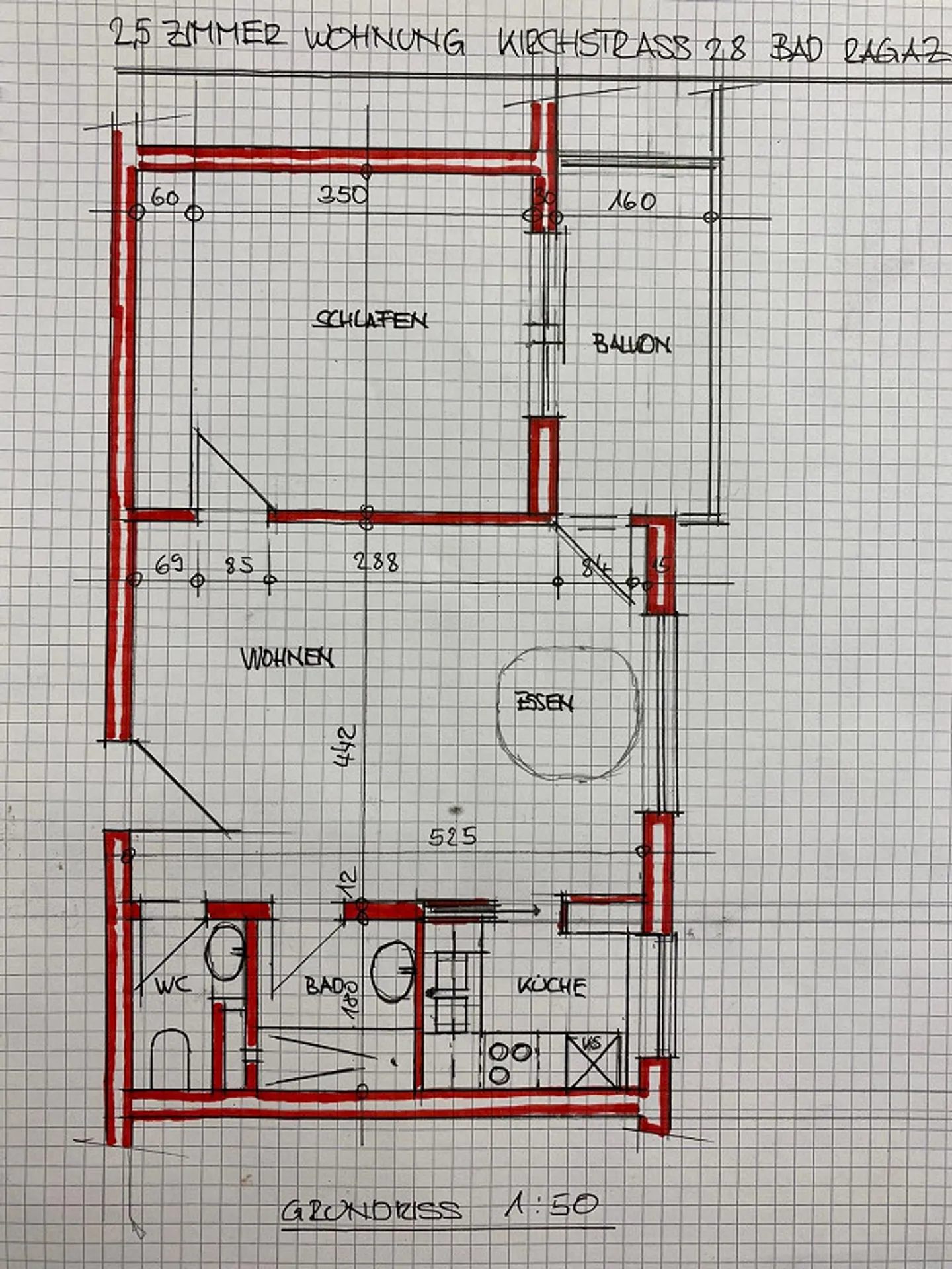 2.5 WHG in Bad Ragaz nähe Bahnhof - Foto 13 von 13