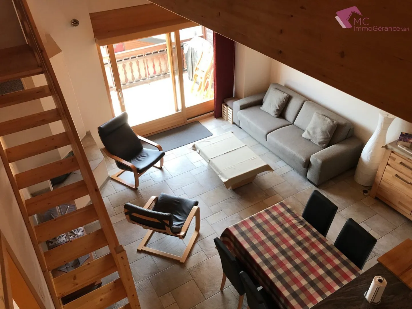 Ovronnaz - Bell'appartamento di 2.5 locali con vista magnifica - Foto 1 di 23
