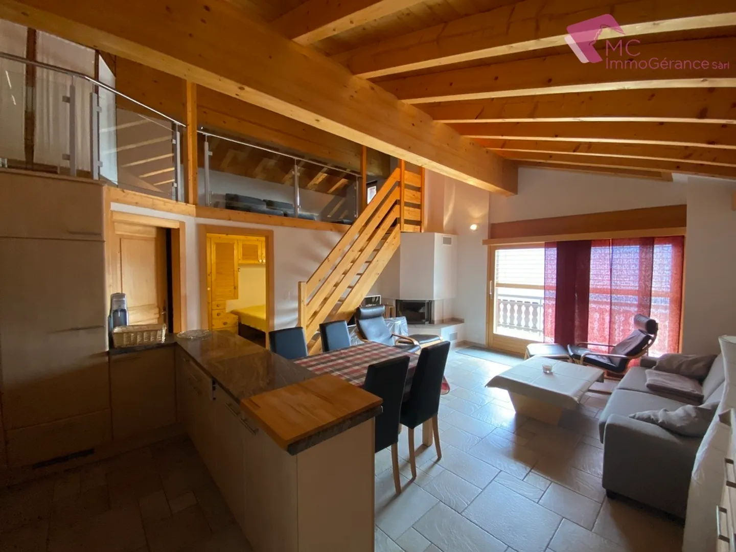 Ovronnaz - Bell'appartamento di 2.5 locali con vista magnifica - Foto 14 di 23