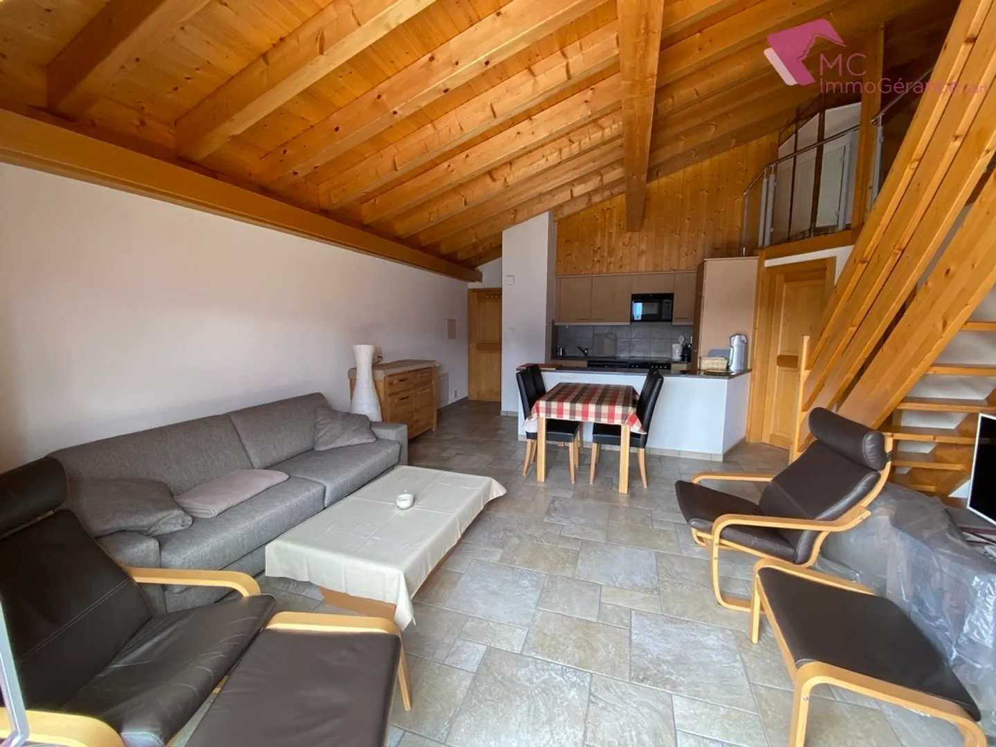 Ovronnaz - Bell'appartamento di 2.5 locali con vista magnifica - Foto 18 di 23