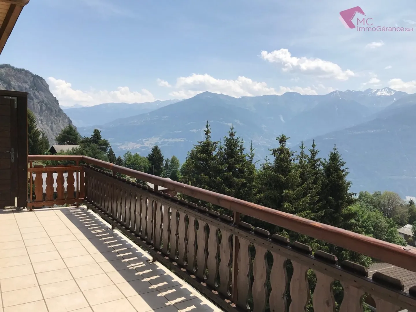 Ovronnaz - Bell'appartamento di 2.5 locali con vista magnifica - Foto 4 di 23