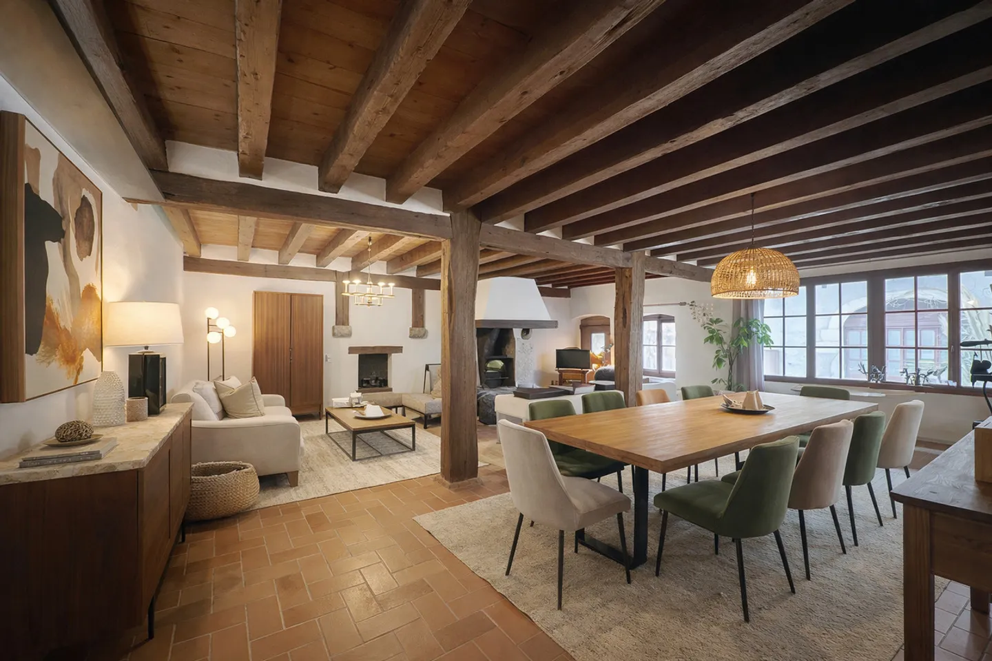 Maison charmante avec jardin bordé d'arbres à Collex - Photo 2 sur 19