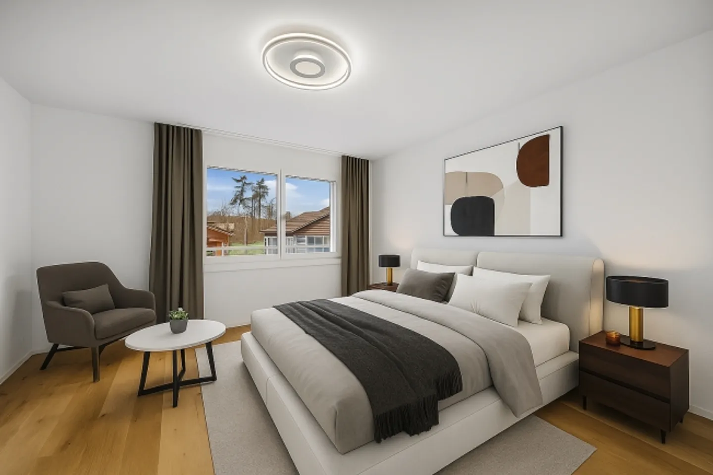 «NEUWERTIG MIT BLICK INS WEITE GRÜN» - Foto 2 von 8