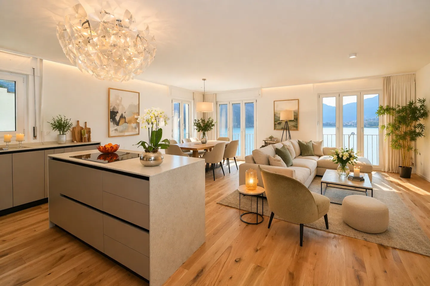 Completely renovated apartment with lake view in Ponte Tresa - Photo 1 of 10