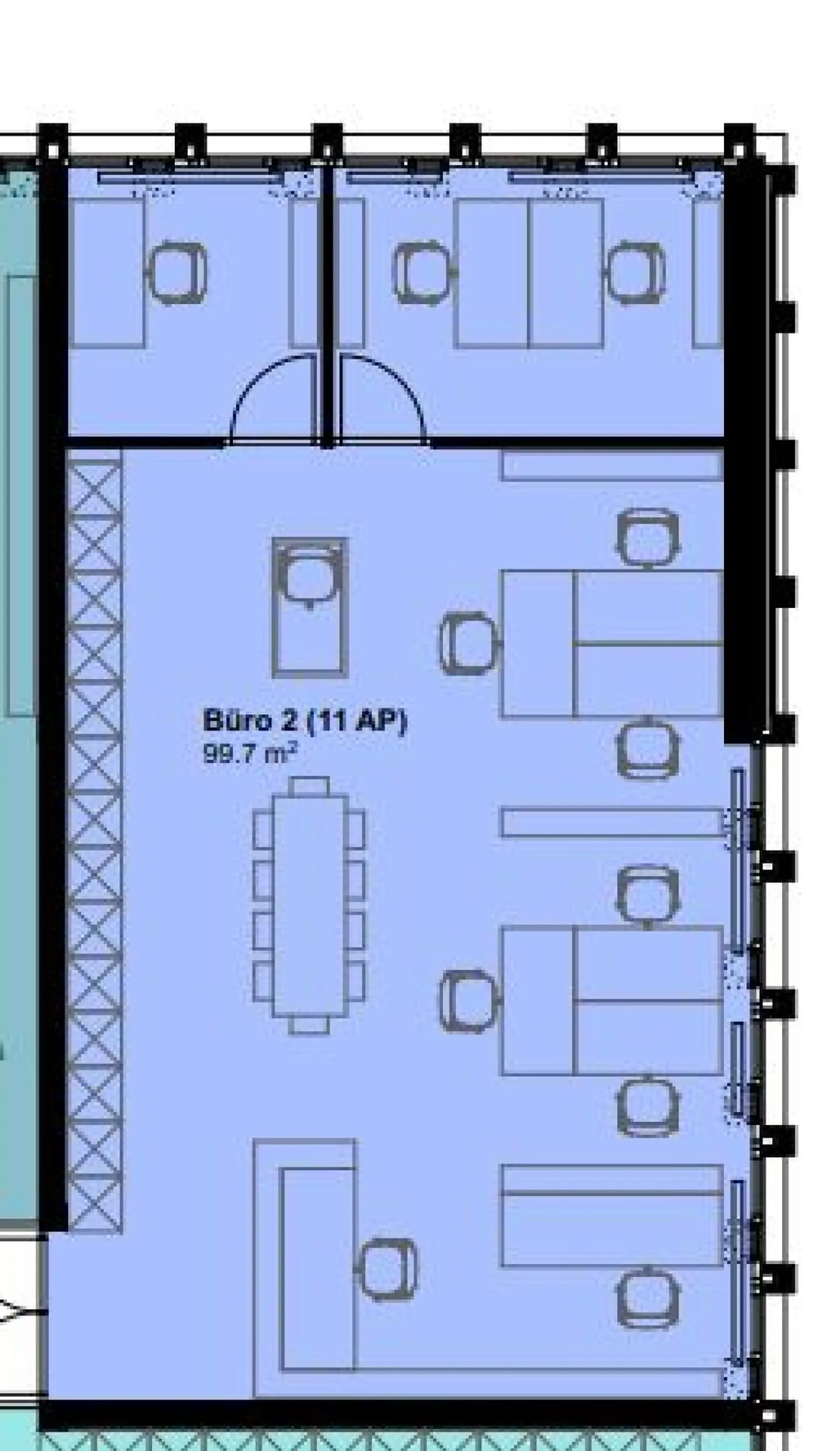 Dimensioni compatte, grandi opportunità – Ufficio nel Westoffice - Foto 2 di 11