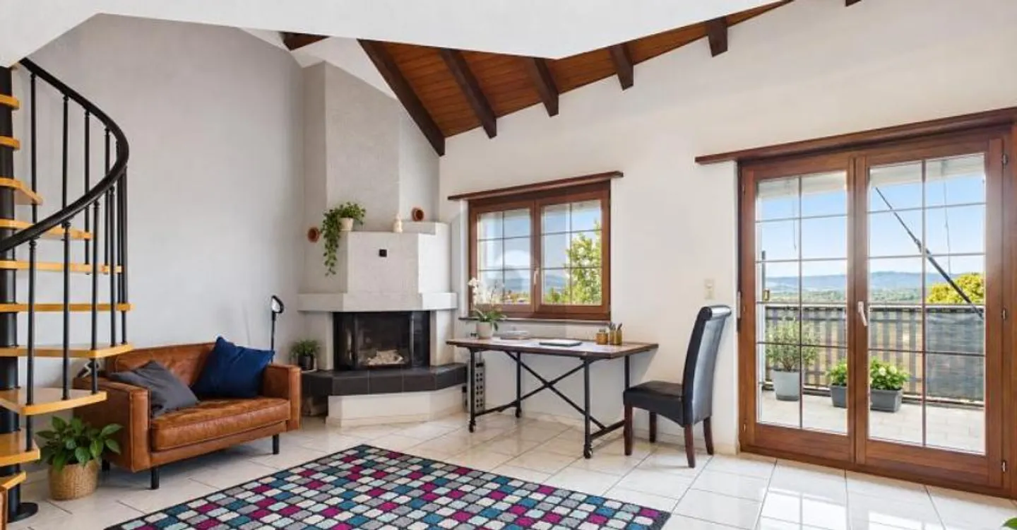 WITH GALLERY, FIREPLACE AND SUNNY BALCONY! - Photo 1 of 5