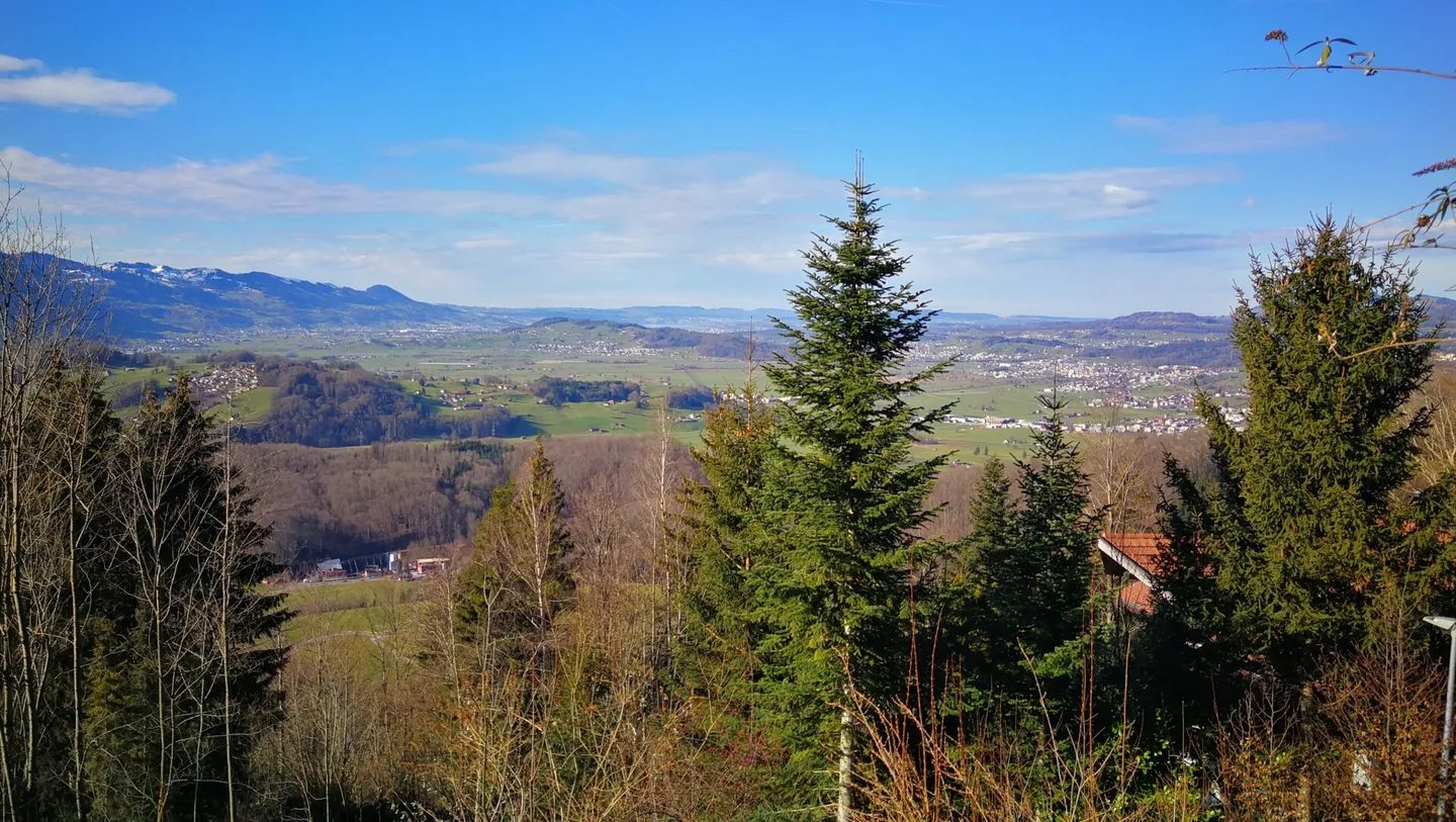 Baulandparzelle mit atemberaubender Aussicht - Foto 12 von 13