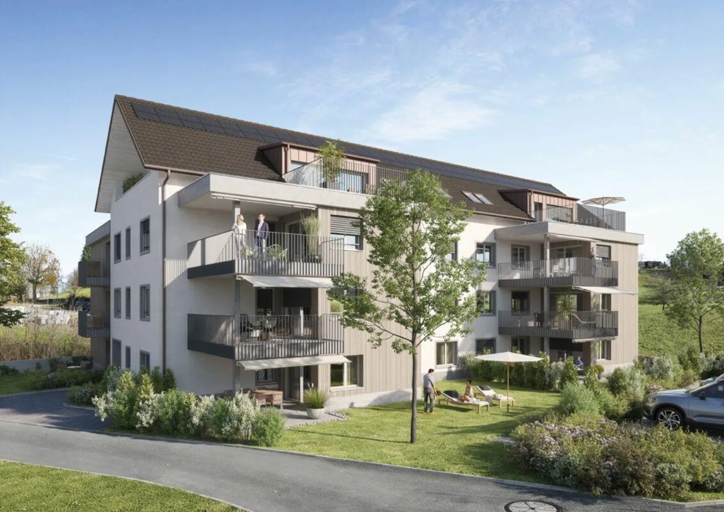 81 m² - Appartamento giardino 2.5 locali - Foto 3 di 10