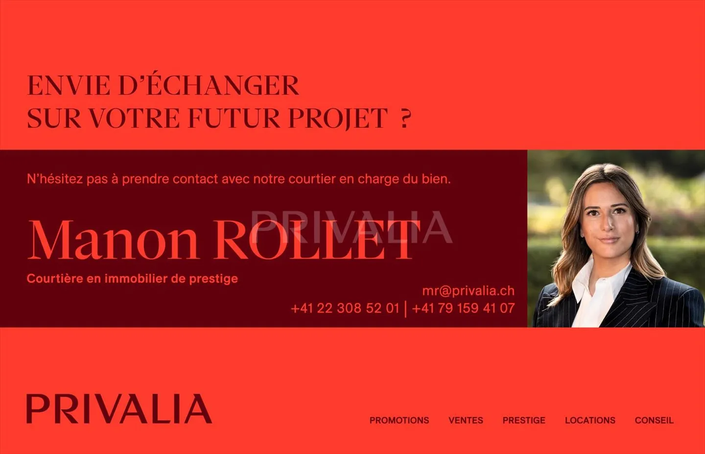 Elegant 5-room apartment with private terrace in the heart of Chambésy - Photo 7 of 7