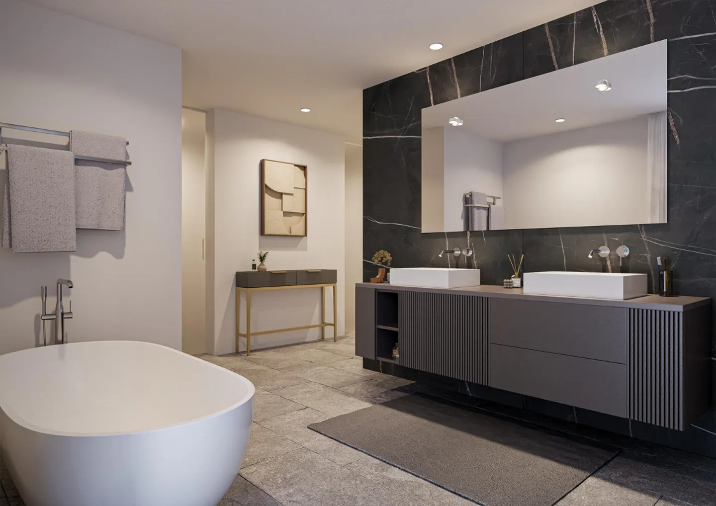 Appartement penthouse exclusif de 4,5 pièces «DIAMANT» avec terrasse sur le toit optionnelle... - Photo 4 sur 7