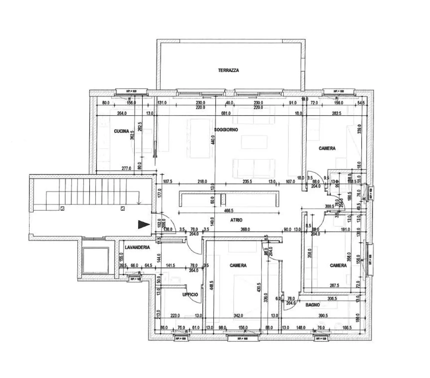 Prächtiges 4.5-Zimmer-Dachgeschoss mit Panoramablick in Giubiasco - Foto 19 von 20
