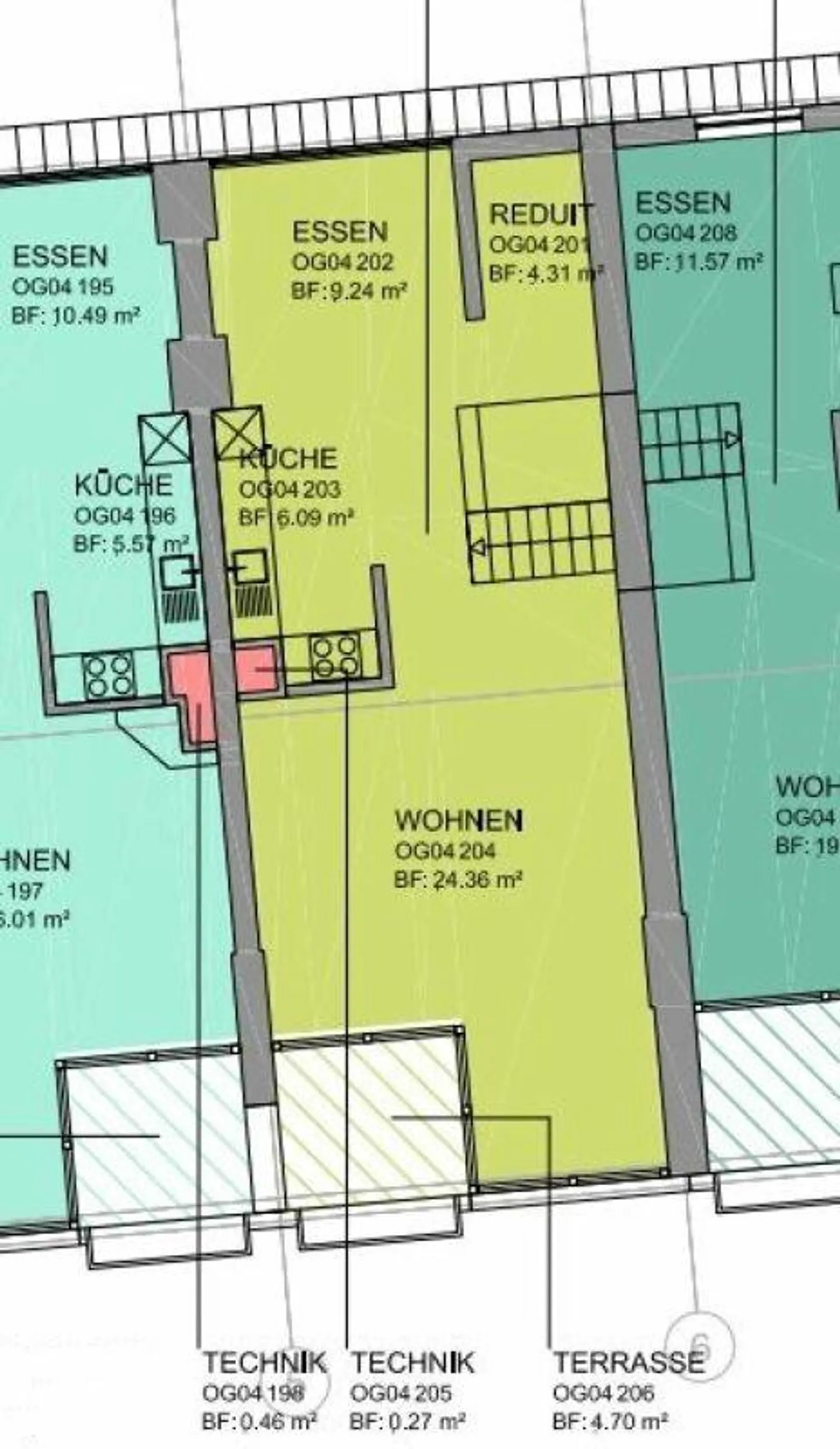 3½ Room Maisonette Apartment in the City Center - Photo 6 of 6