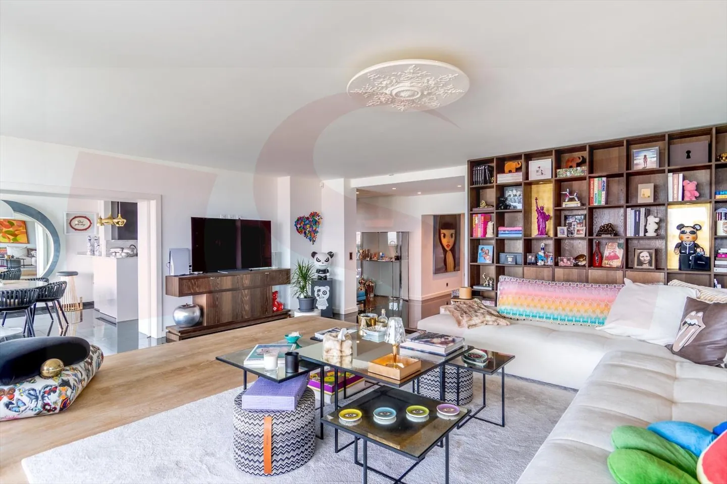 Außergewöhnliche Wohnung mit Blick auf Genf - Exklusivität - Photo 5 sur 9