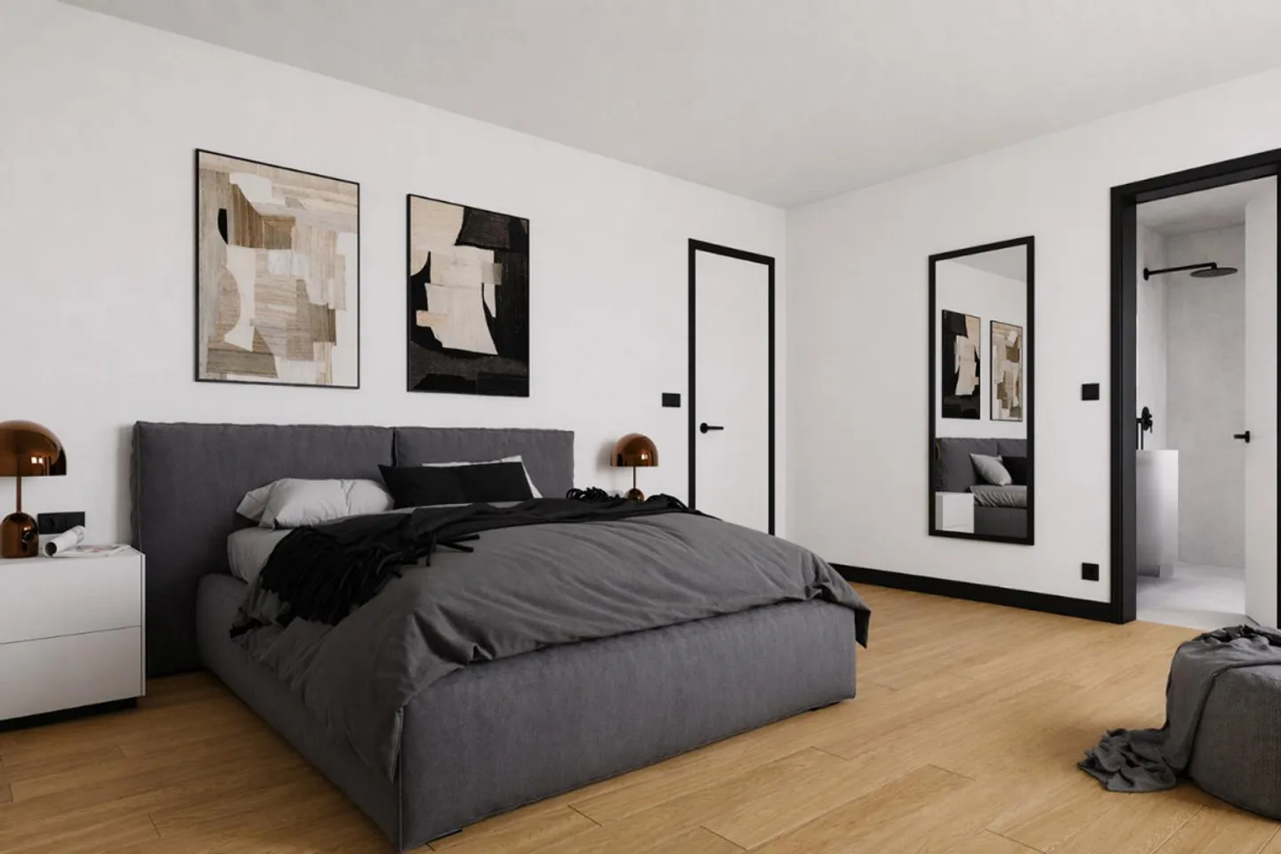 Modernes Penthouse im Dorfpark Reute - Foto 3 von 4