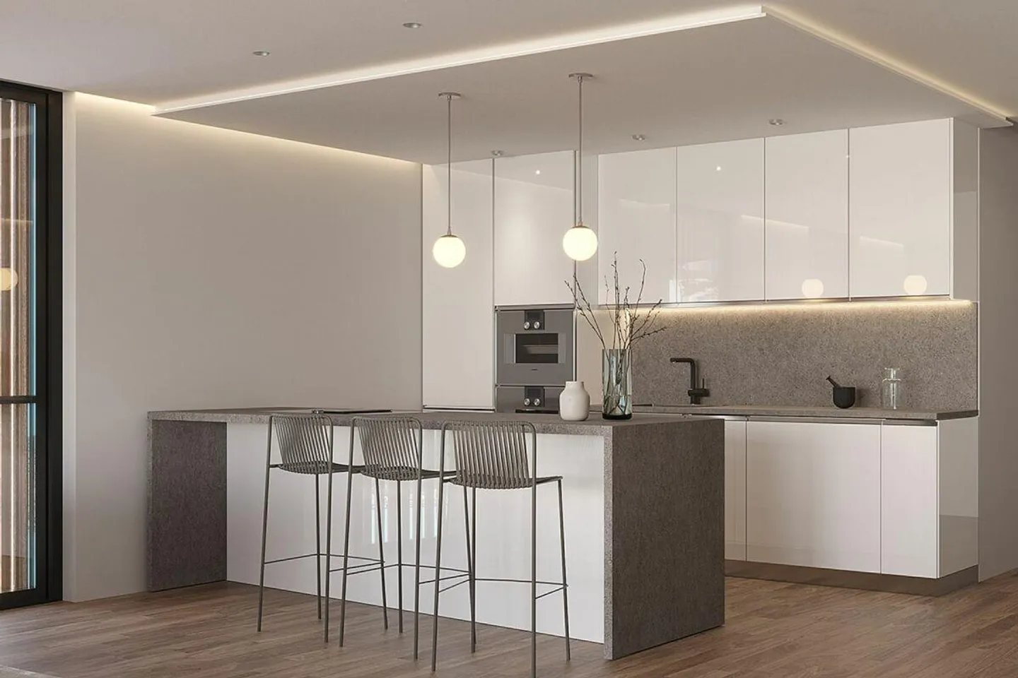 Magnifique appartement de 5,5 pièces au bord du lac avec vue imprenable - Photo 4 sur 17