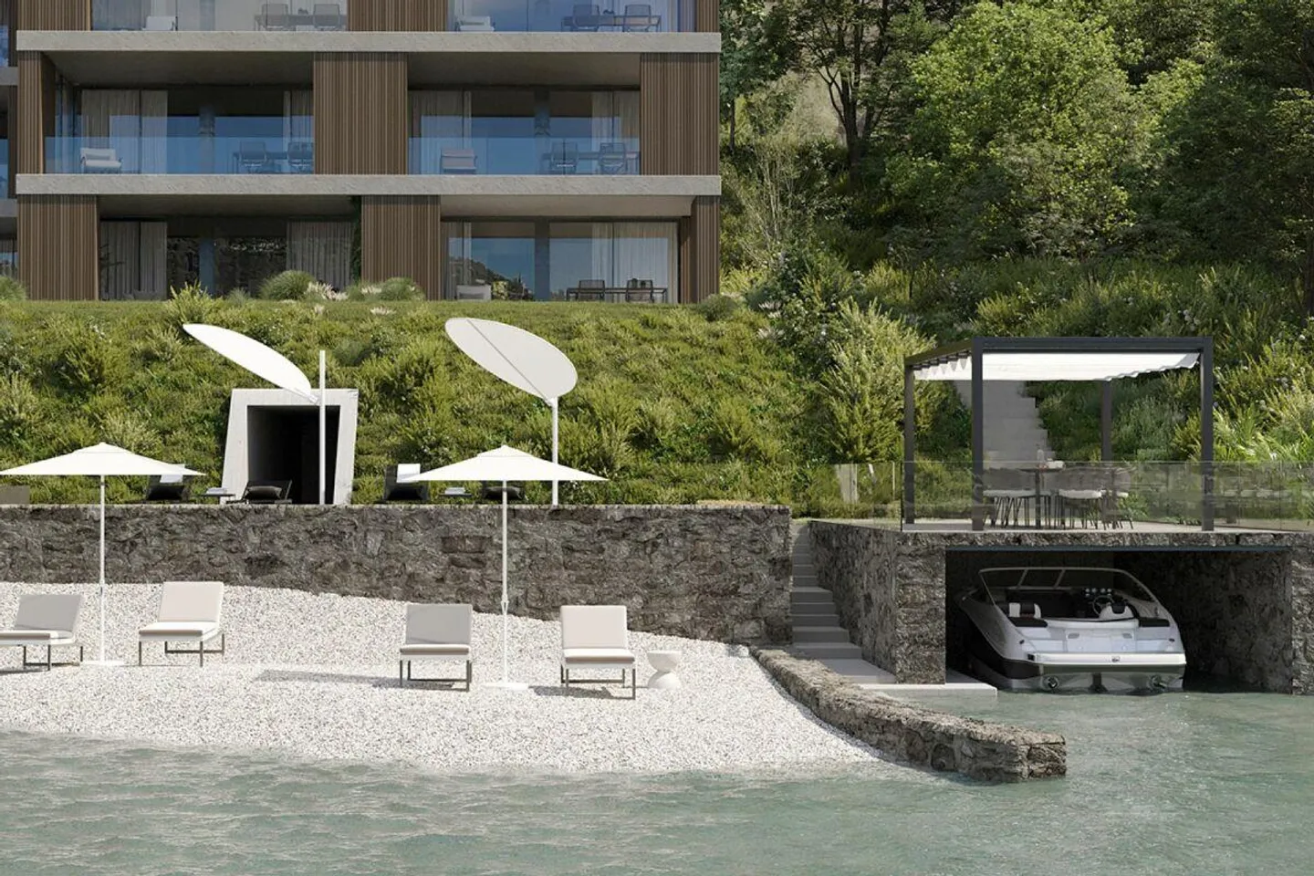 Magnifique appartement de 5,5 pièces au bord du lac avec vue imprenable - Photo 15 sur 17