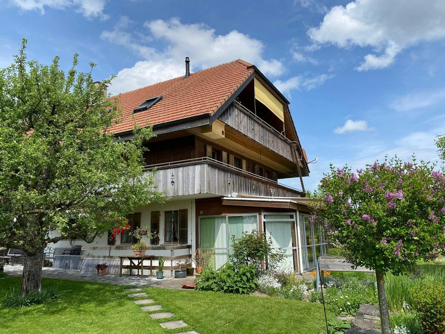 Moderne 3.5-Zimmer-Duplex-Dachwohnung - Foto 1 von 4