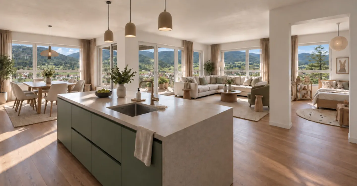 Appartements contemporains à Sonceboz - Photo 1 sur 12