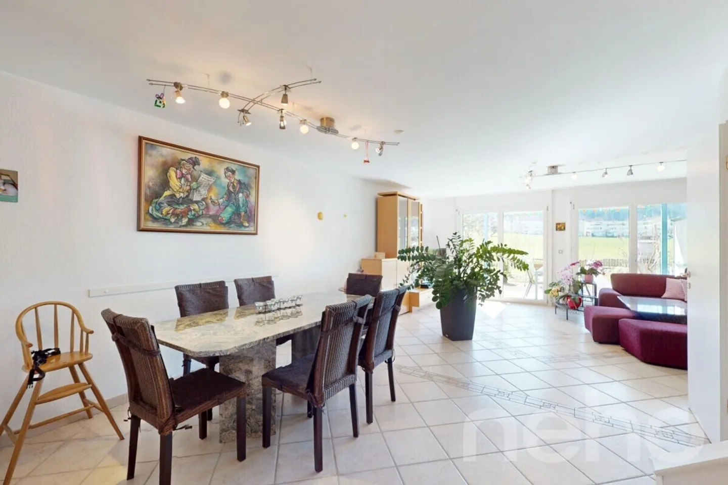 Casa a schiera con meravigliosa area giardino e vista sul verde - Foto 1 di 13