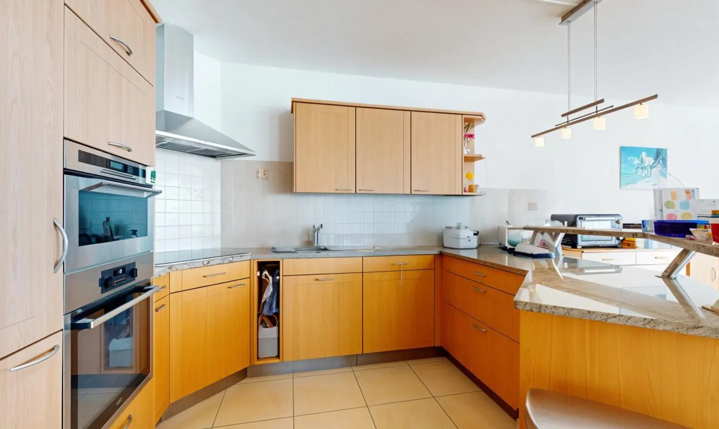 Helles Apartment mit großem Balkon und Seeblick an den Toren von Morges - Foto 7 von 13