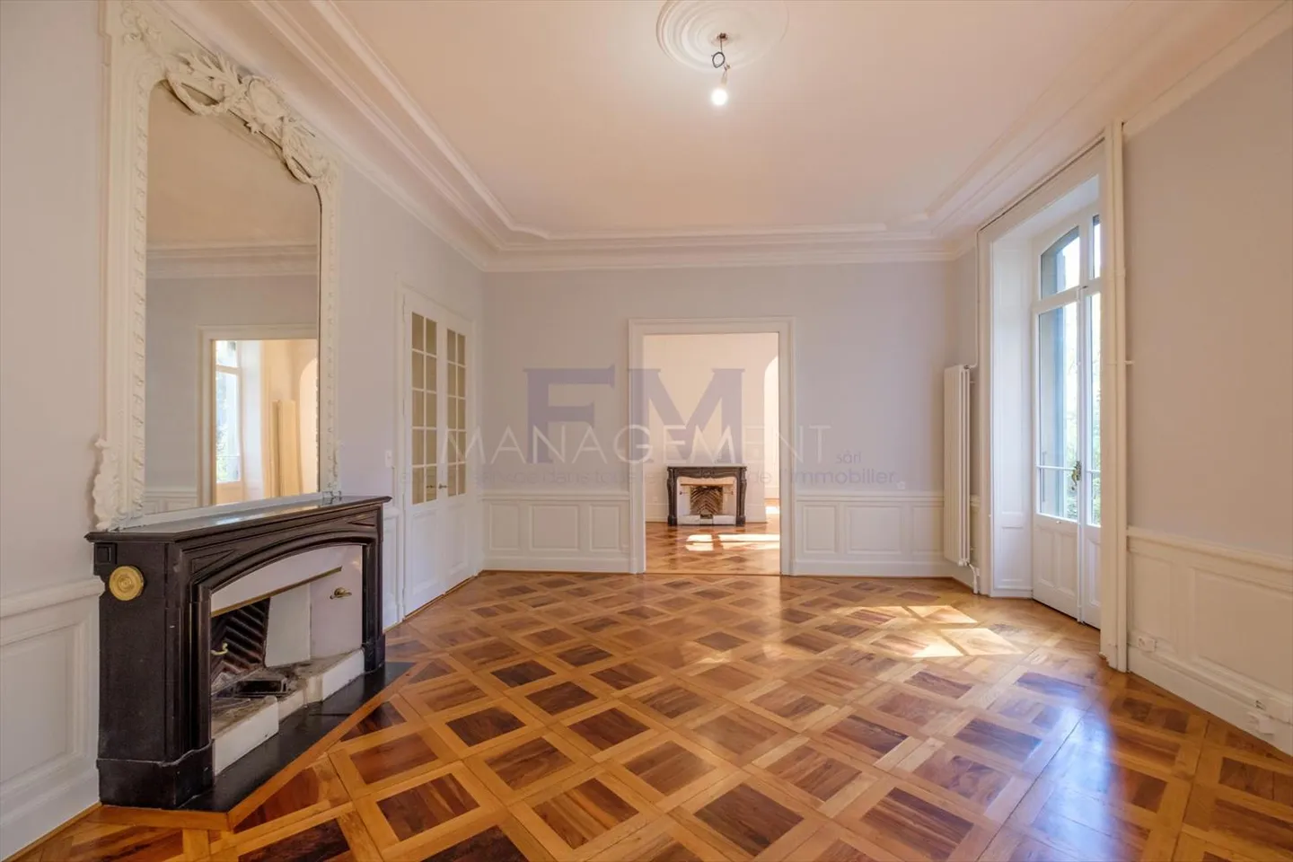 Bd des Tranchées, 9 stanze, circa 310m2 al piano giardino - Foto 4 di 13