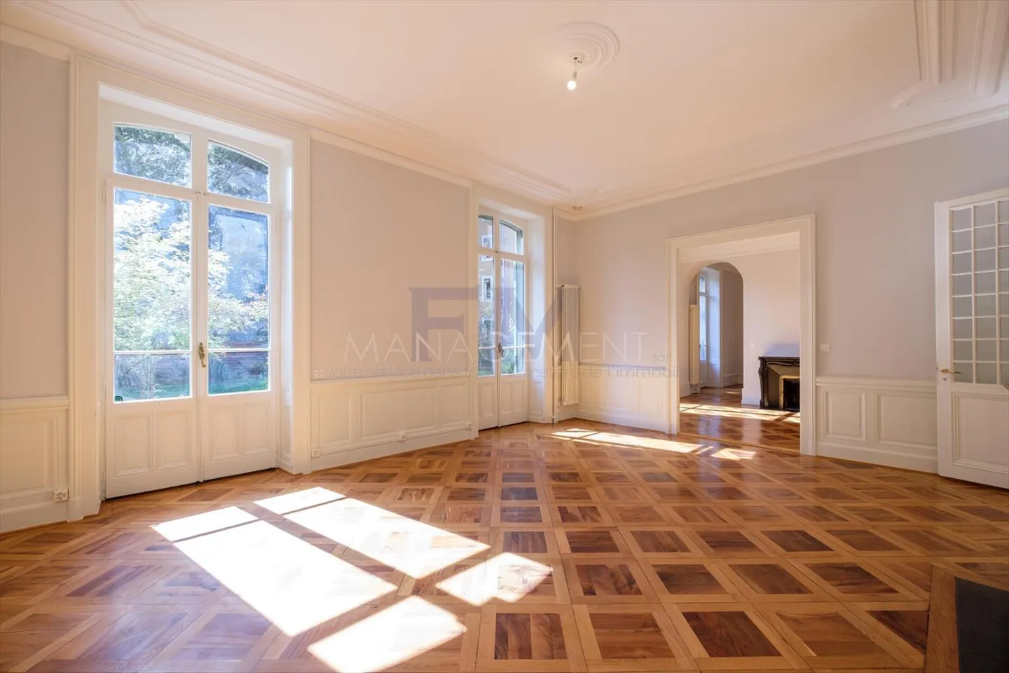 Bd des Tranchées, 9 stanze, circa 310m2 al piano giardino - Foto 9 di 13