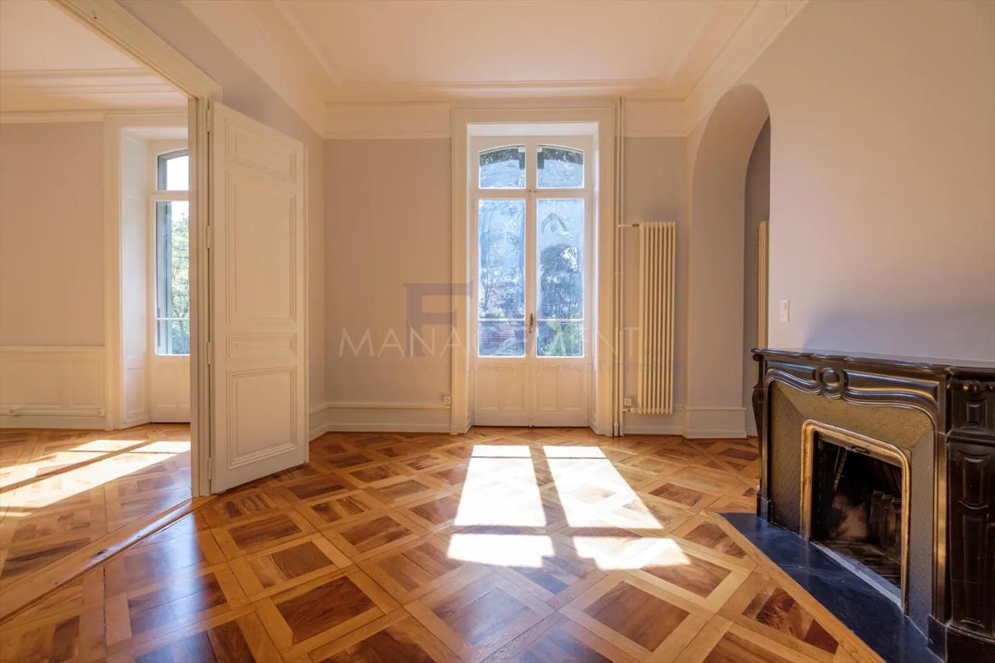 Bd des Tranchées, 9 stanze, circa 310m2 al piano giardino - Foto 12 di 13