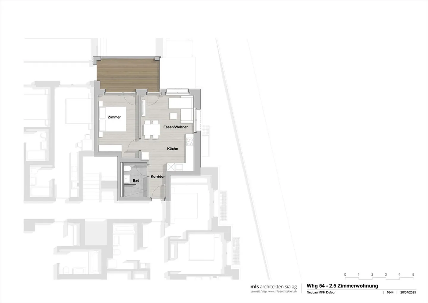 New Building in Dufour | 2.5 Room Apartment | 3rd Floor | Primary Residence - Photo 11 of 11