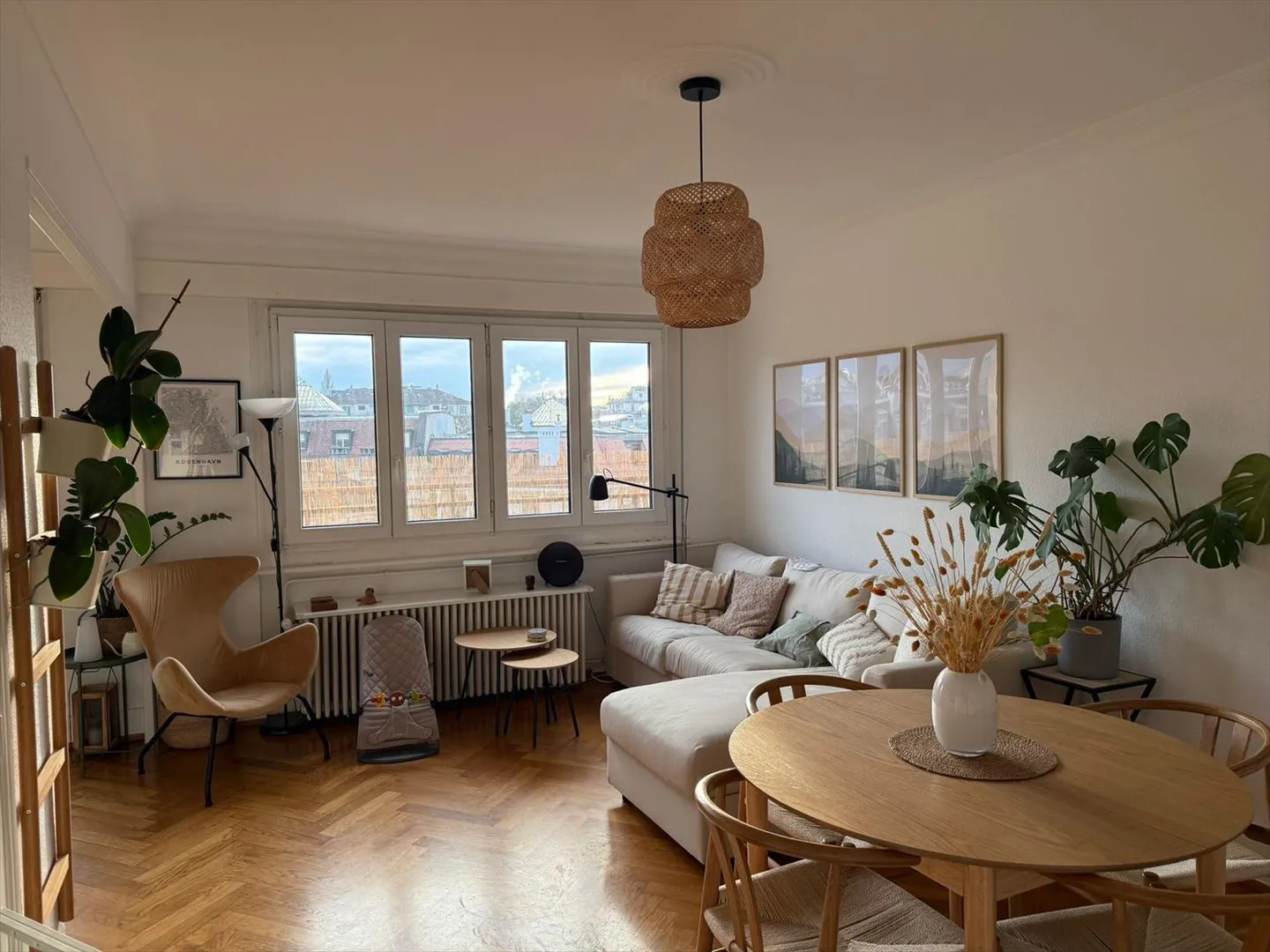 Bellissimo appartamento luminoso di 4 stanze - Foto 2 di 8