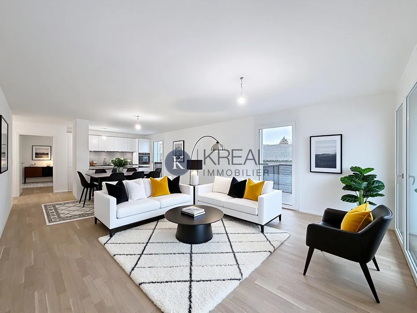 Vivere il comfort del nuovo? Appartamento 4.5 locali con balcone e suite matrimoniale - Foto 1 di 10