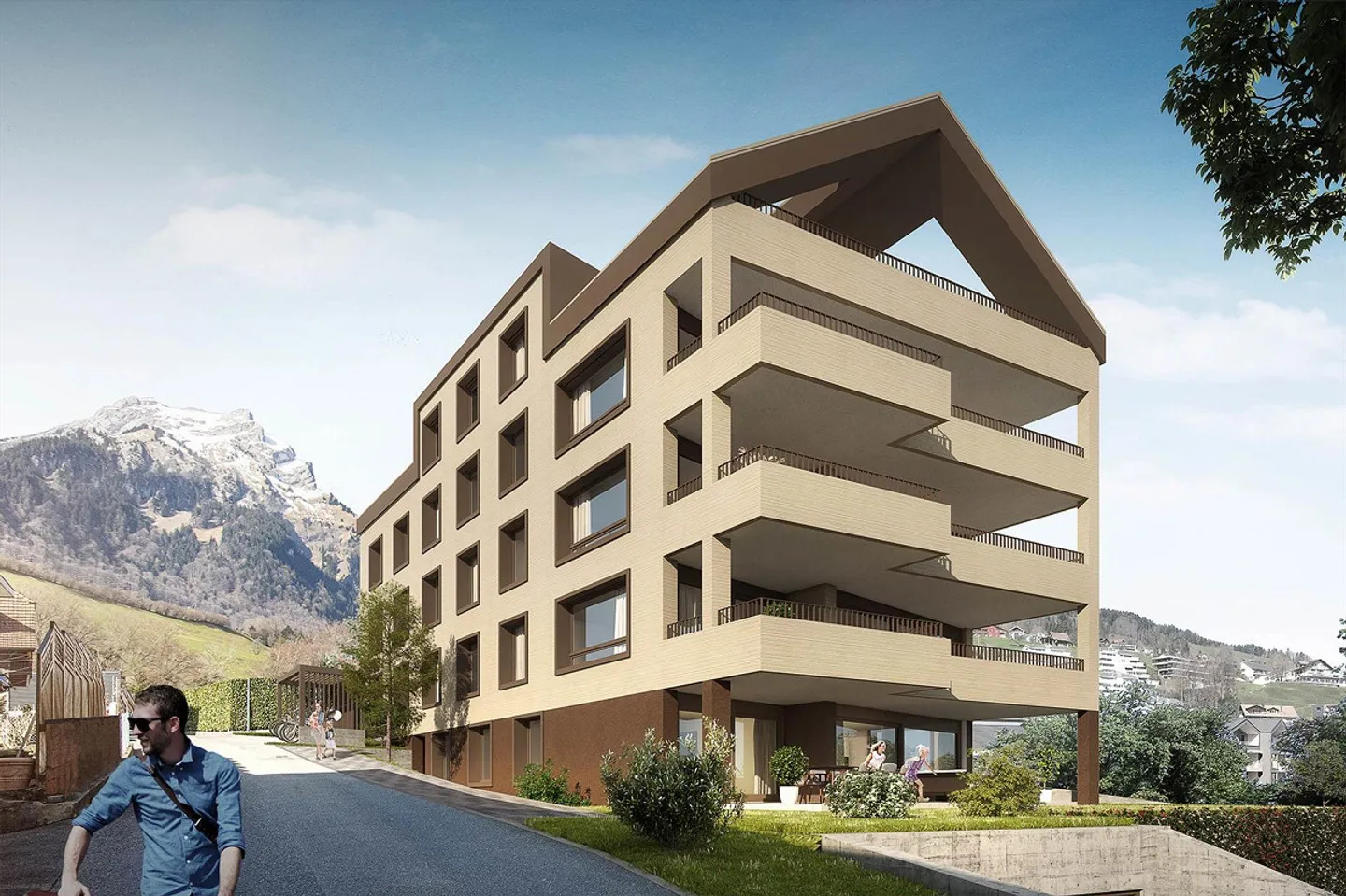 DERNIER APPARTEMENT Projet de nouvelle construction avec vue sur le lac à Hergiswil - Photo 3 sur 7