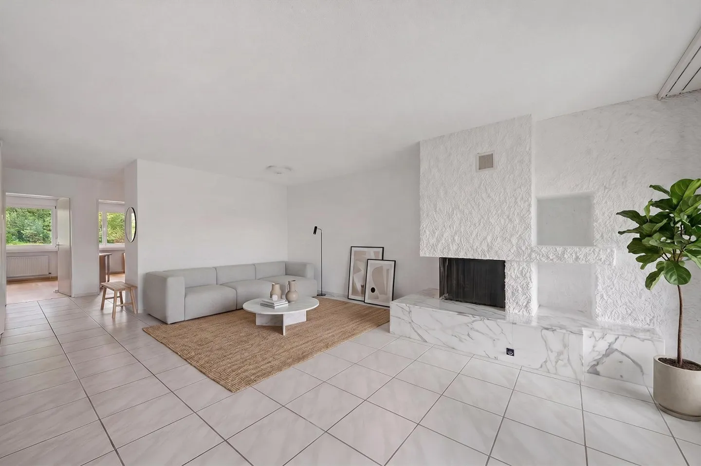 City-Close Living Comfort with Balcony, Fireplace & View into Nature - Photo 3 of 6