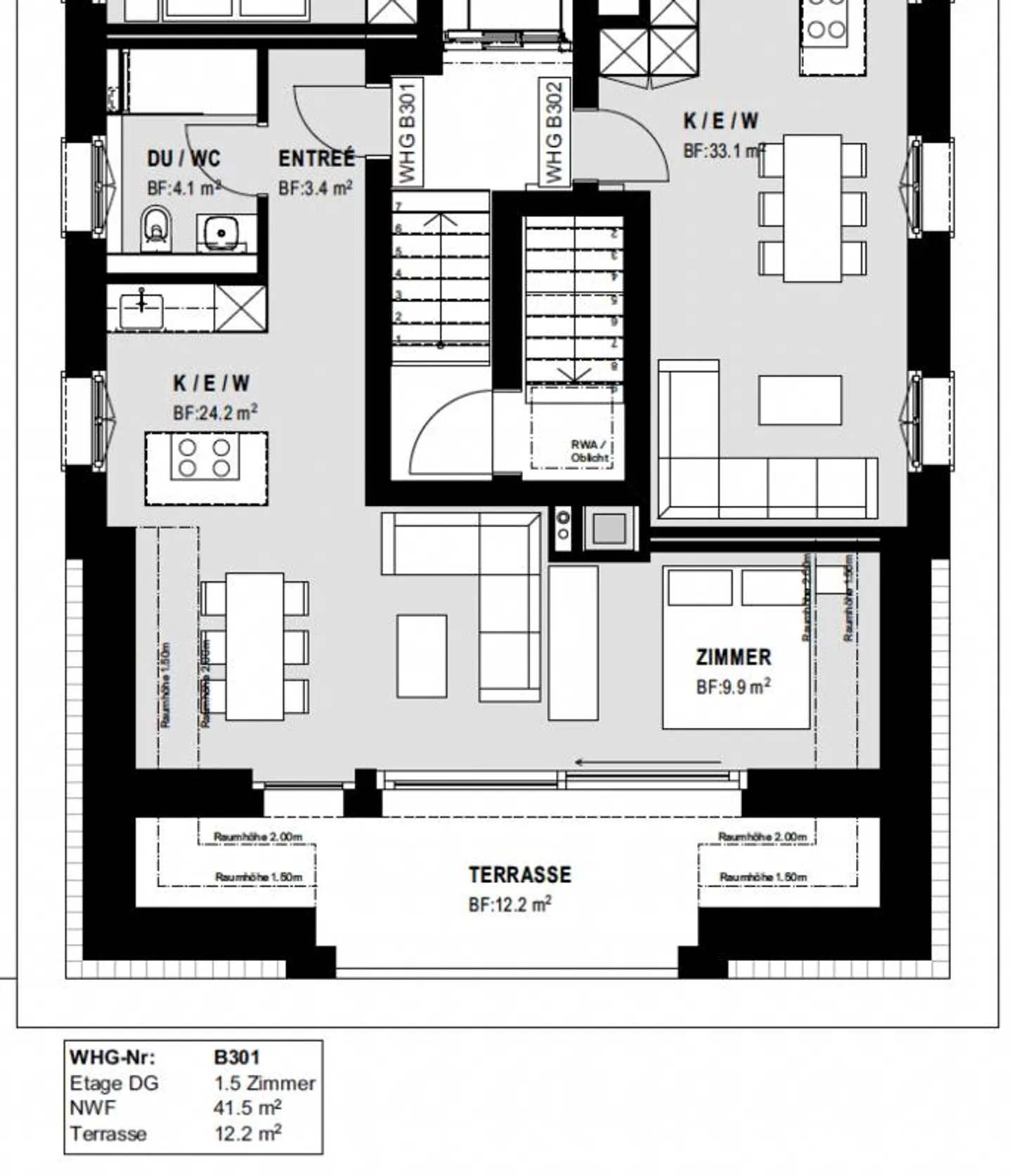 Exclusive 2.5-room apartment with wonderful view - Photo 7 of 7