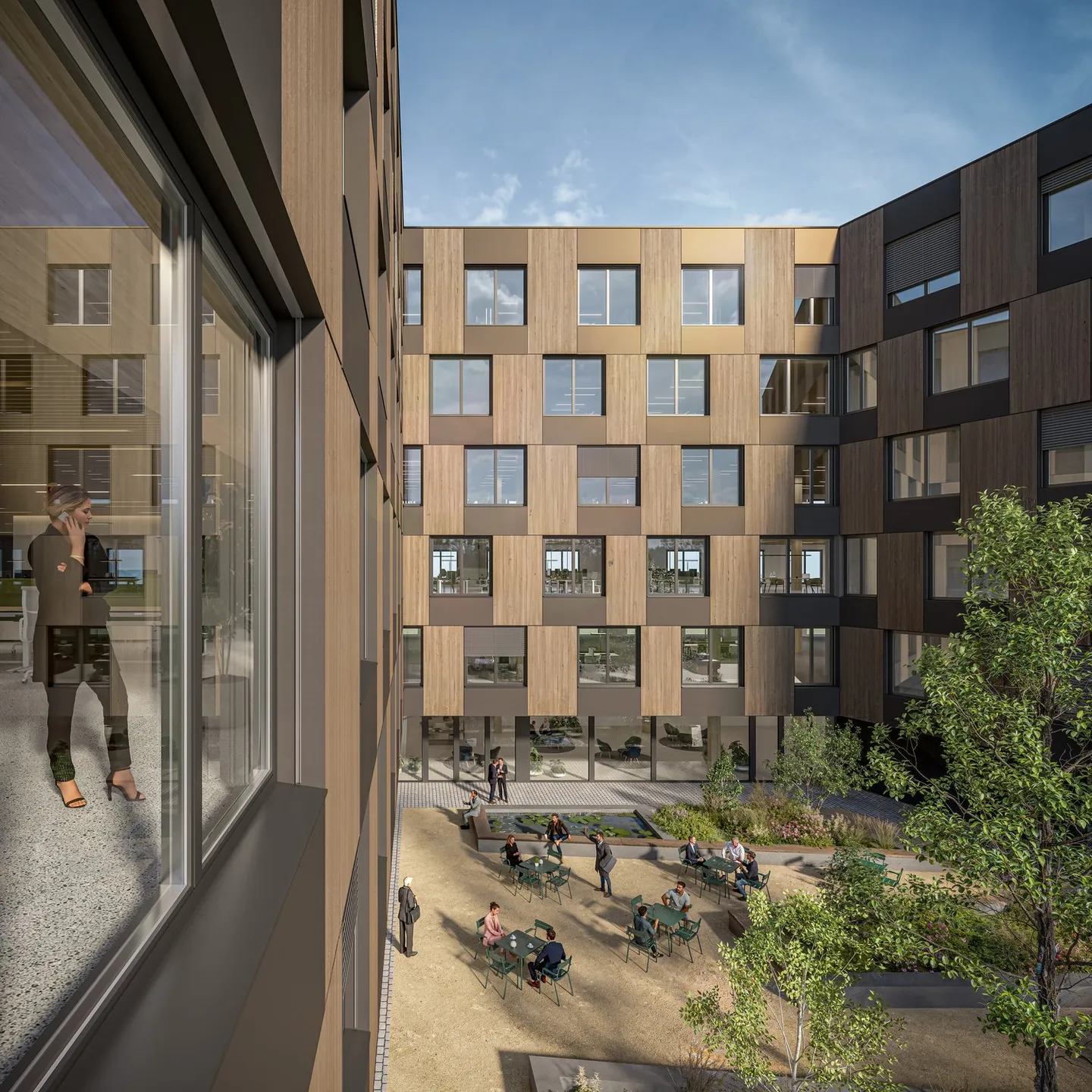 Grundstück mit bewilligtem Neubauprojekt (Gewerbe/Büro) an bester Lage - Foto 2 von 4