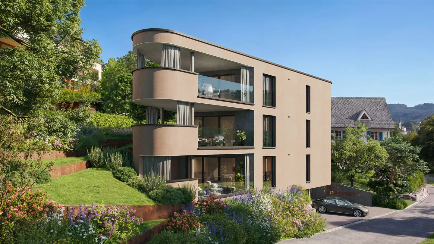 3-room apartment in exclusive new building in Adliswil at the city limits of Zurich - available from April 1, 2027 - Photo 1 of 5