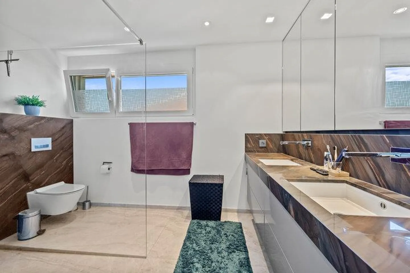 MODERNE 4.5-ZIMMER-MINERGIE-WOHNUNG IN ADETSWIL MIT ALPENBLICK - Foto 6 von 8