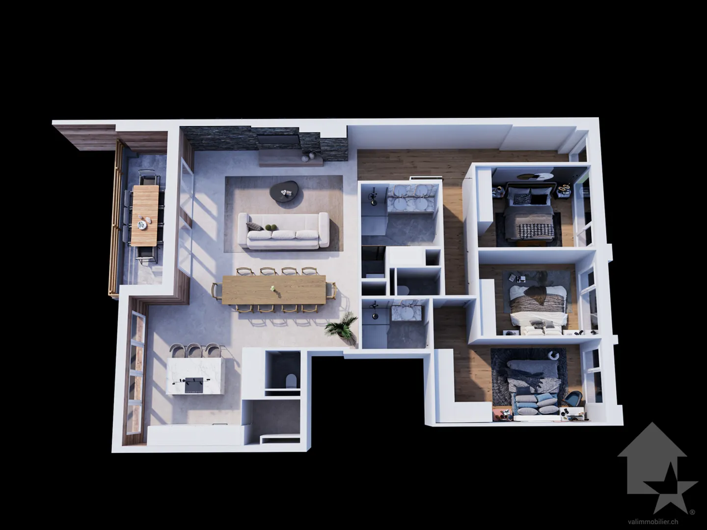 4.5 Room Apartment - Photo 3 of 6