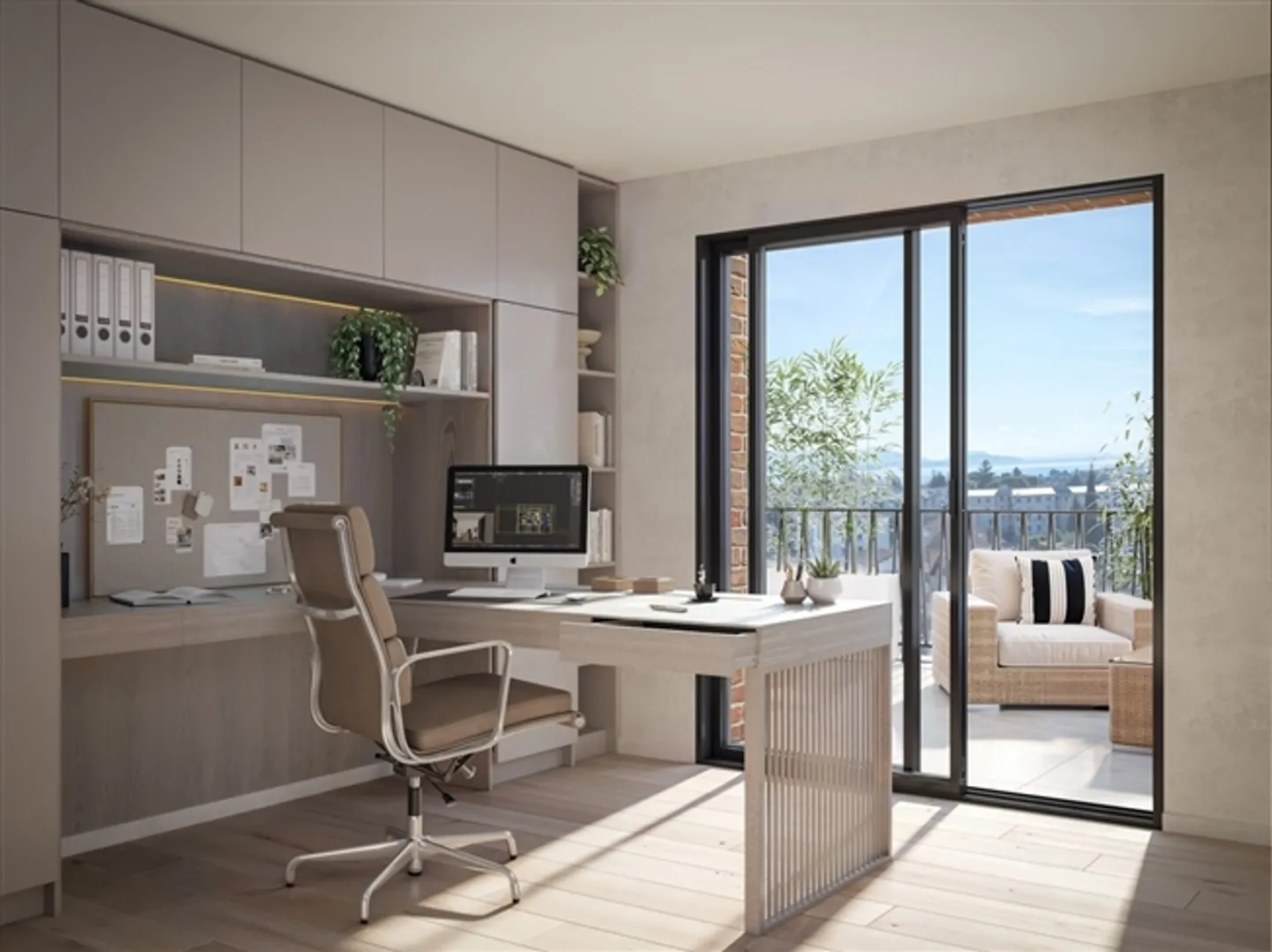 Penthouse Terrace 49 m² – Minergie 4.5 Rooms 118 m² – Delivery 2027 - Photo 7 of 9