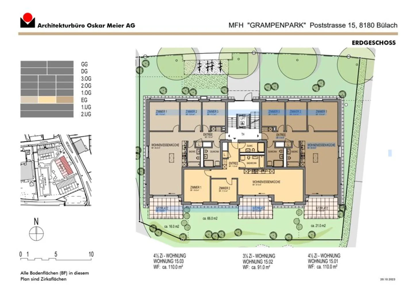 Modern new 4.5-room apartment – with covered parking space - Photo 1 of 5